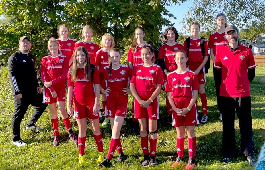 Rockwood FC Girls U-13 Elite soccer team take part in HEADS Up Cup