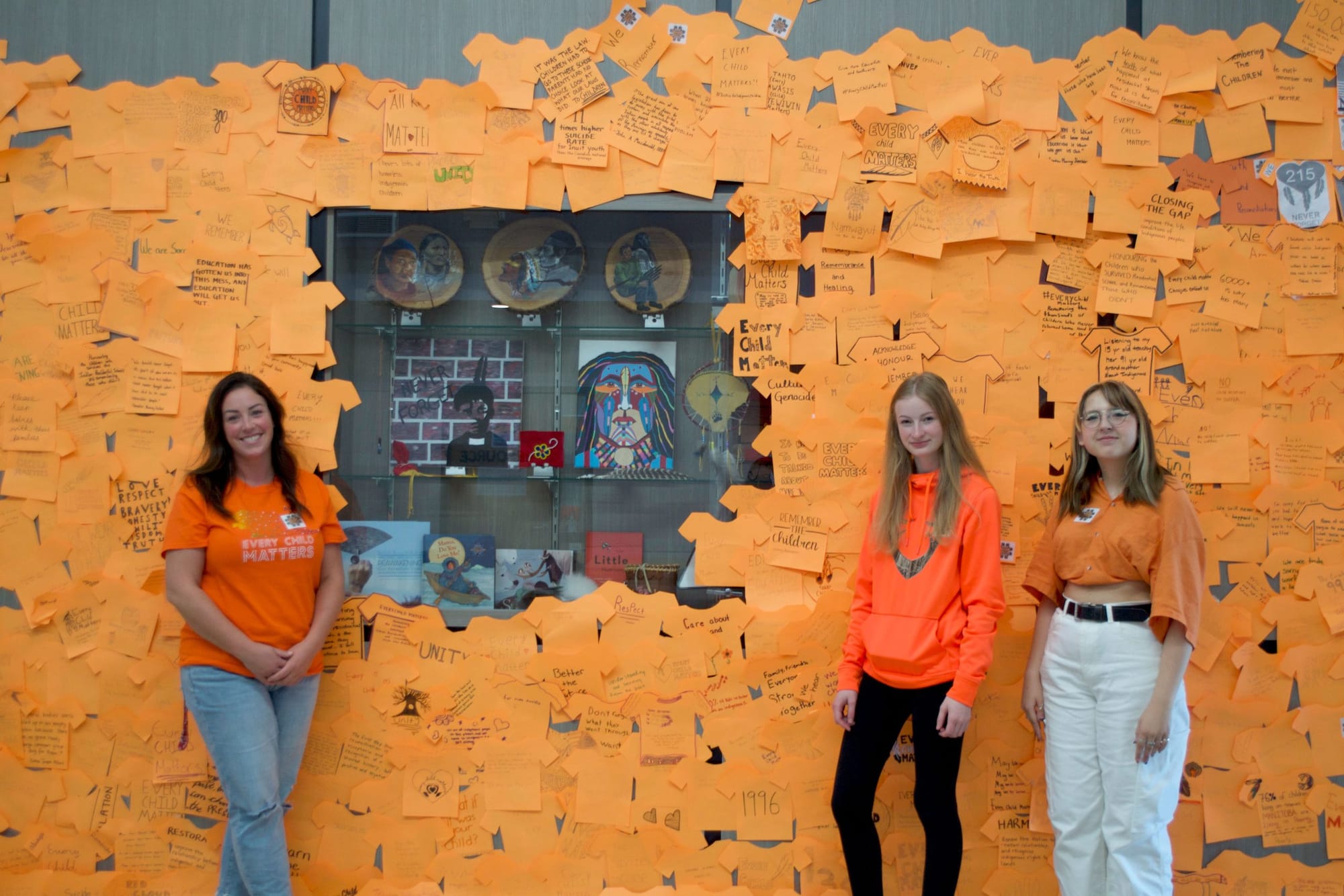 Erin District High School participates in Orange Shirt Day