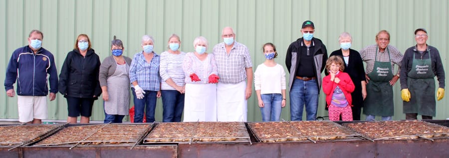 Clifford Rotary Club held community barbecue