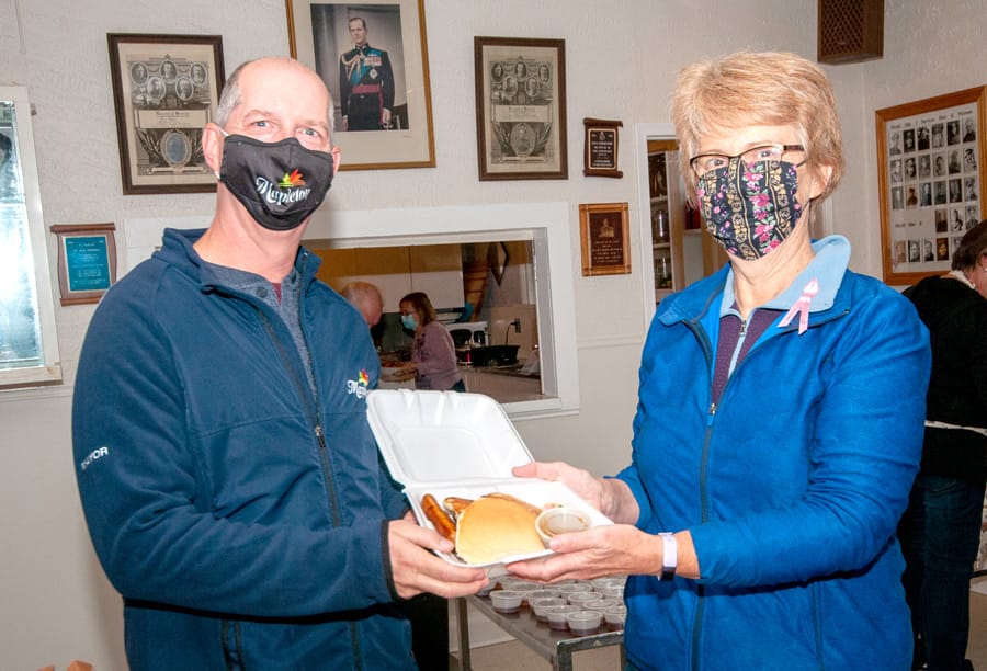 Drayton Legion hosts pancake breakfast