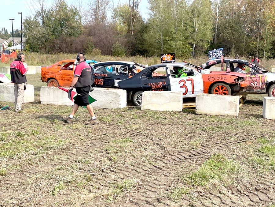 Metal Mix-up Demolition Derby had lots of smash-up action