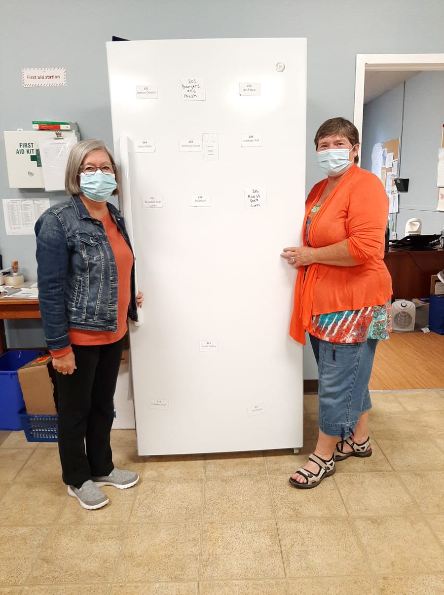 Cancer Patient Services donates freezers to Meals on Wheels