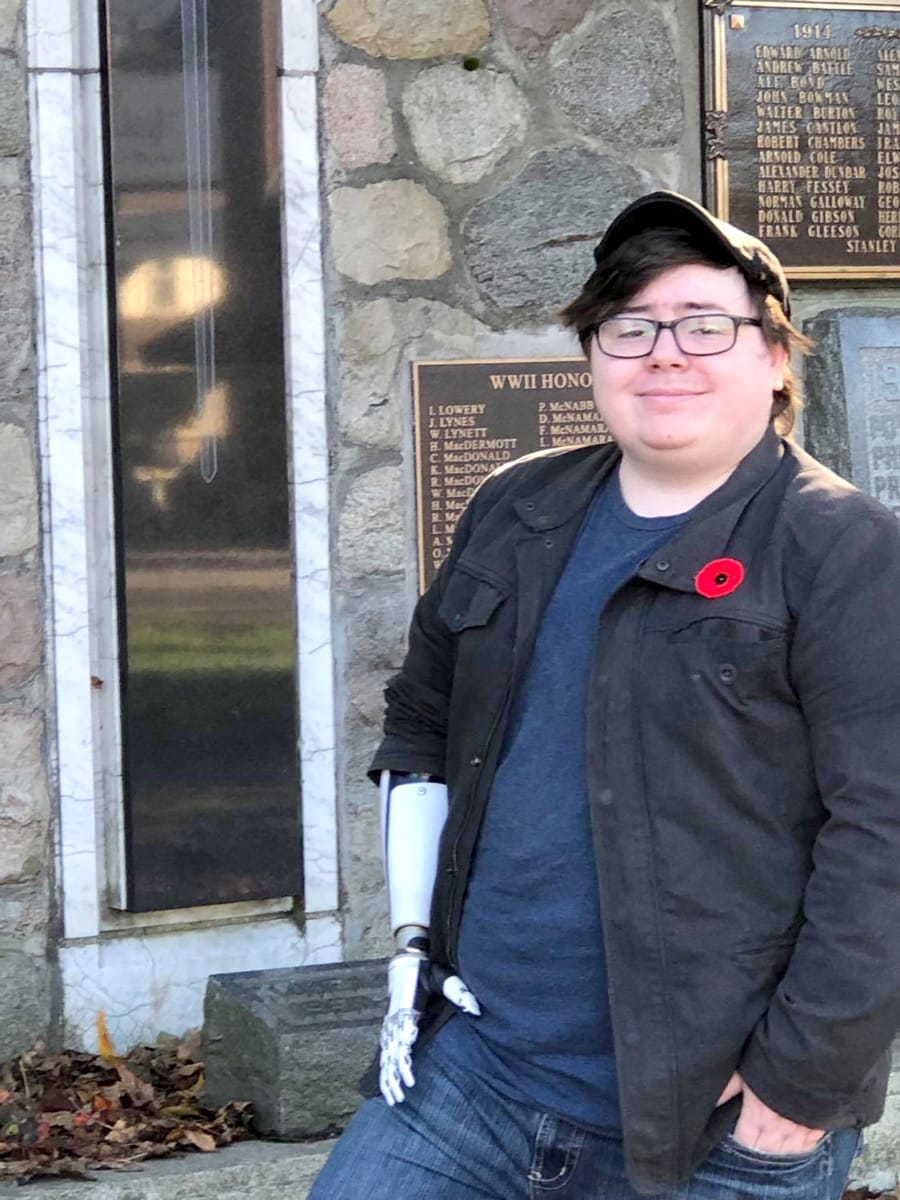 Local resident promotes War Amps legacy