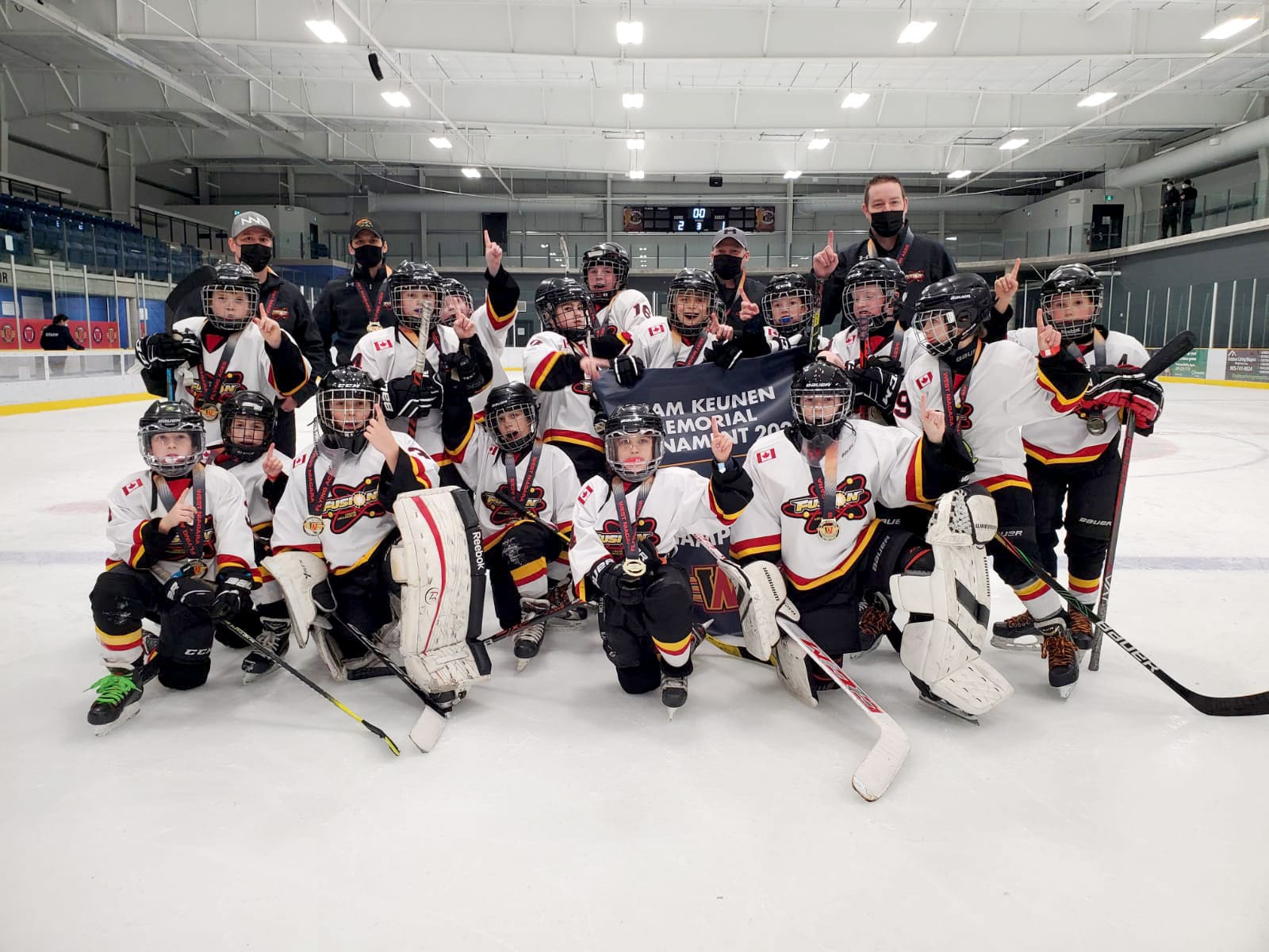 CW Fusion U10A win Niagara championship