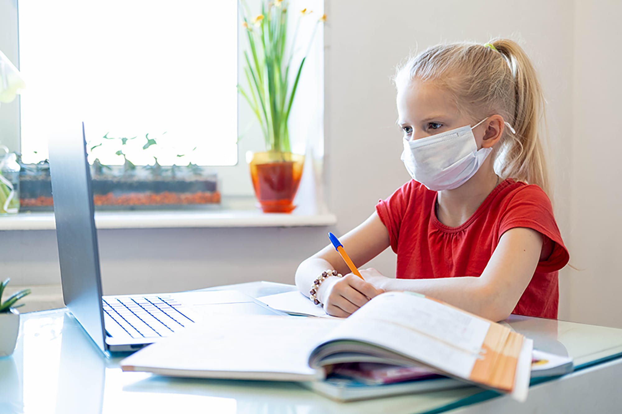 Students learning from home after province flip-flops on return to classrooms