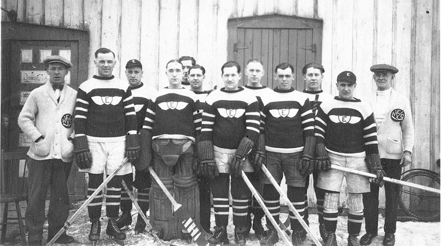 First Elora ice rink constructed in 1879