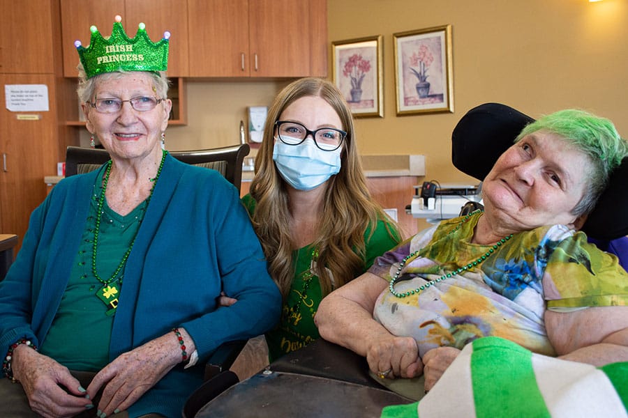 Return of St. Patrick’s Day festivities provides Wellington Terrace residents a reason to celebrate