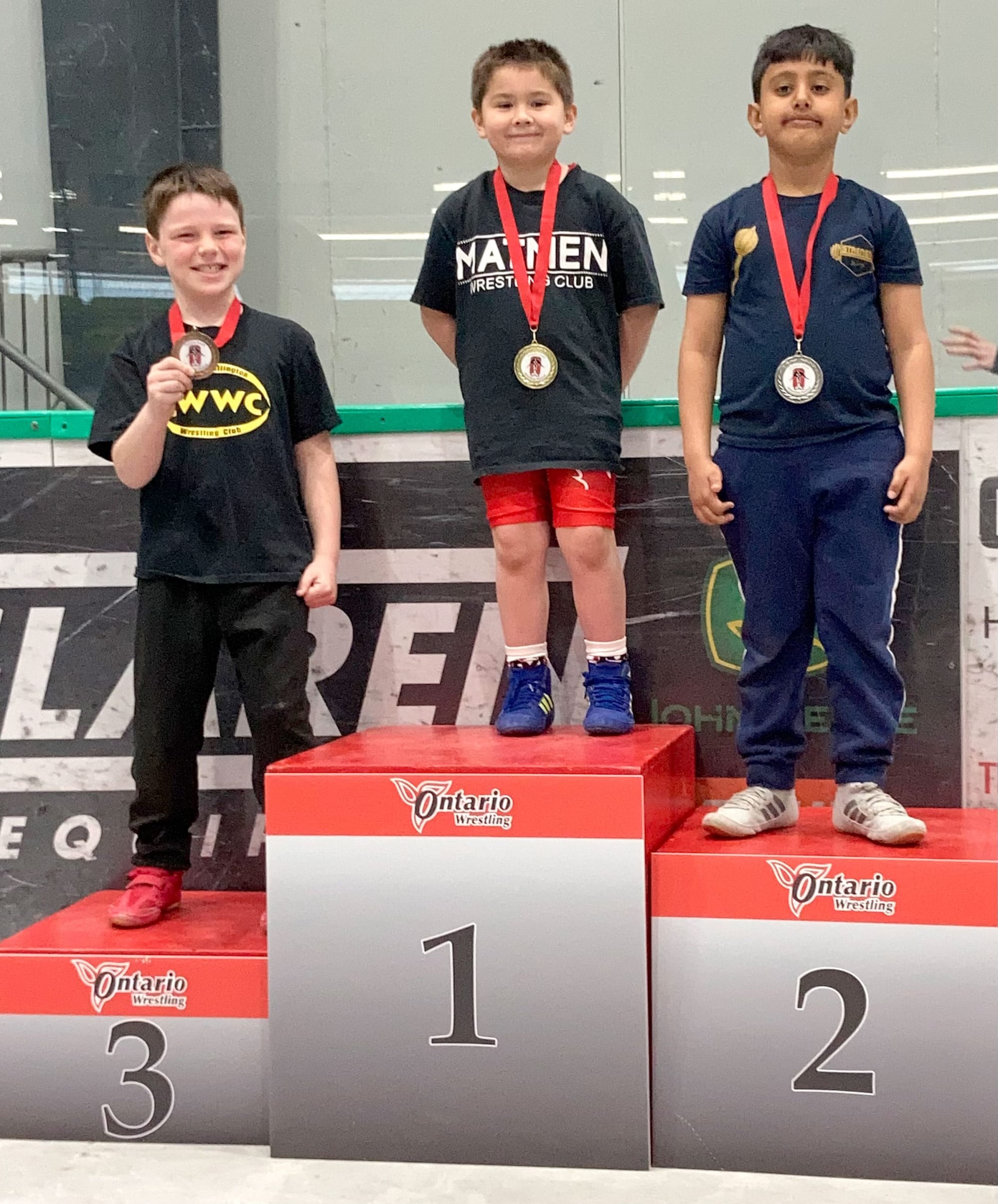 Centre Wellington Wrestling Club athlete first-ever to represent club, wins bronze