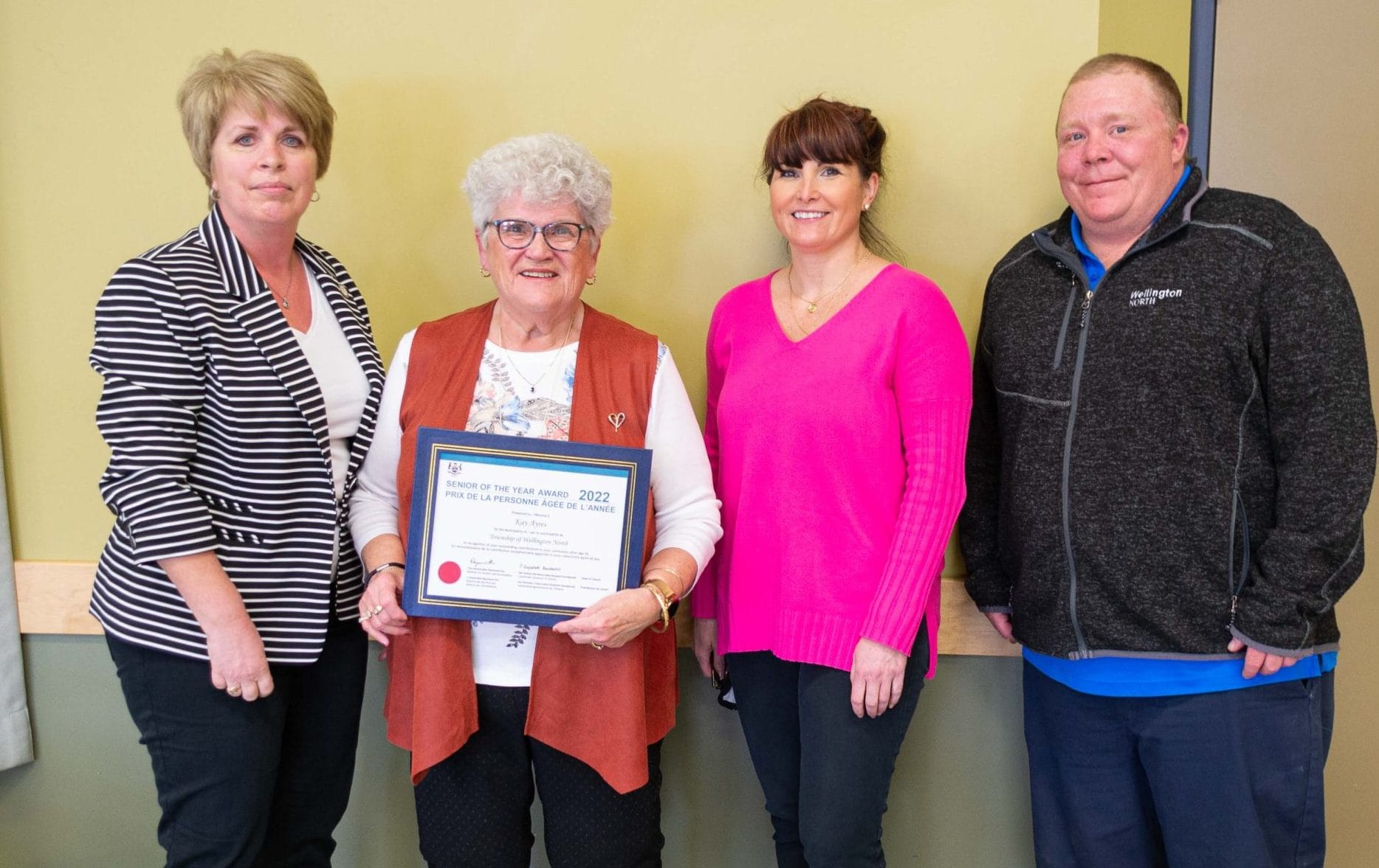 Annual Wellington North seniors award to be presented April 20