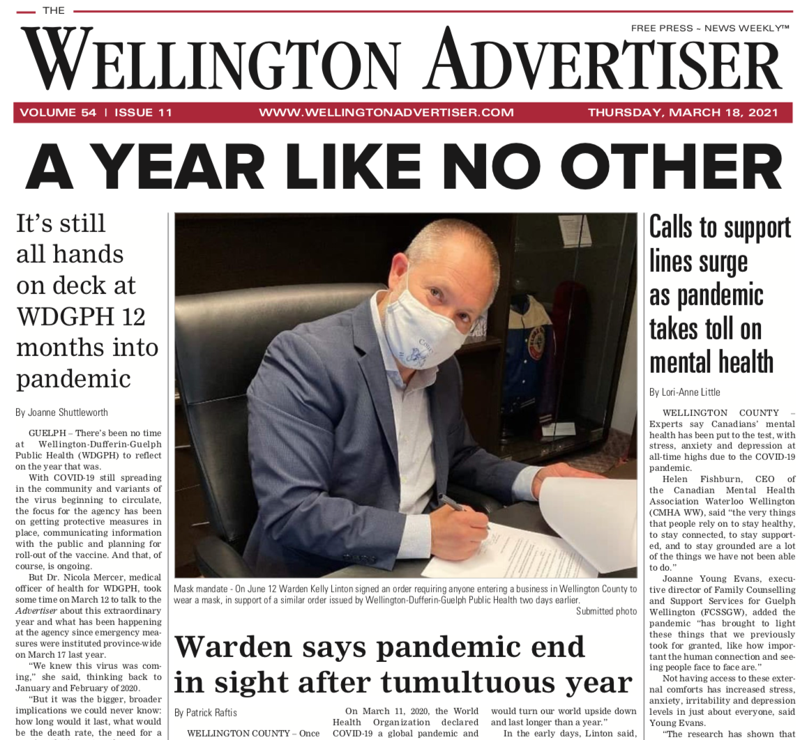 Advertiser named top newspaper in Ontario in its class
