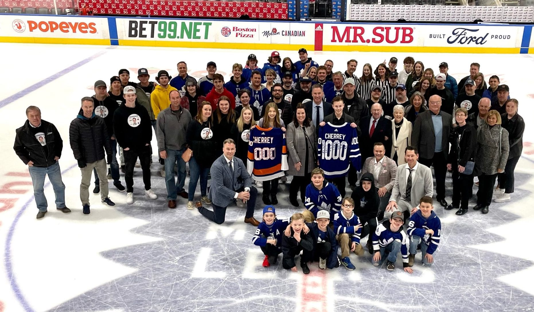 Drayton’s Scott Cherrey recognized for working NHL lines 1,000 times