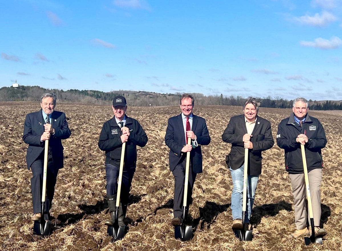 Town of Erin breaks ground on wastewater treatment plant
