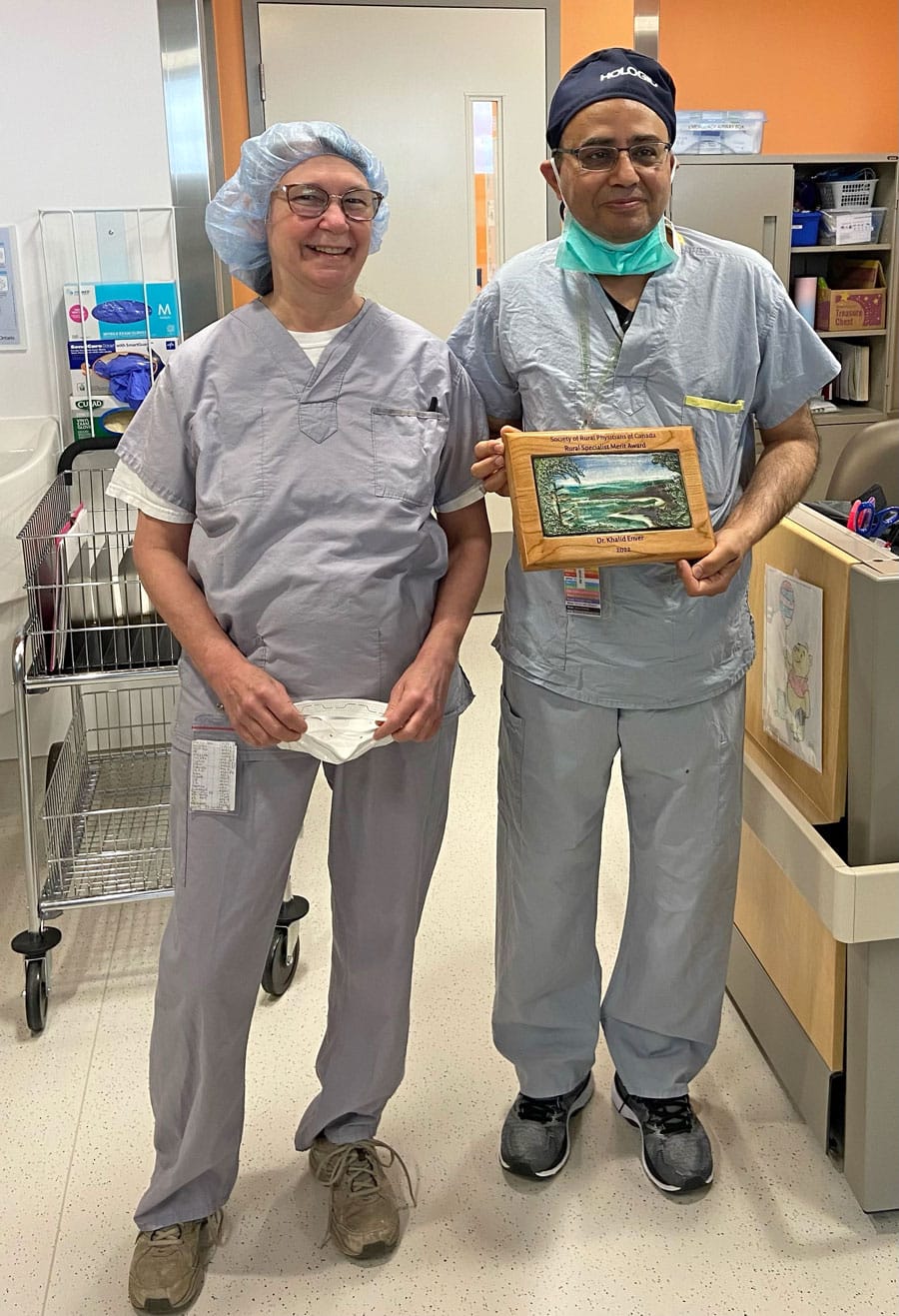 Two Groves hospital surgeons receive Rural Specialst Merit Award