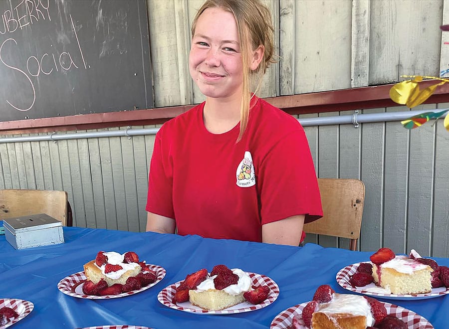 Strawberry Social held at Minto Farmers Market
