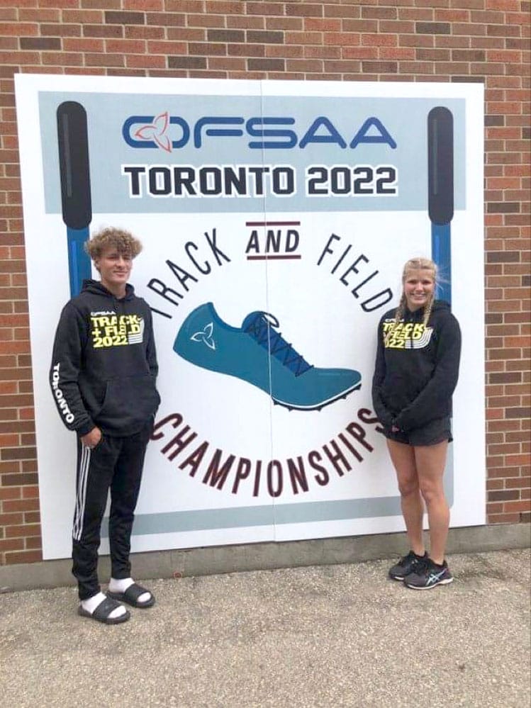 Local youths excel at OFSSA track and field championships