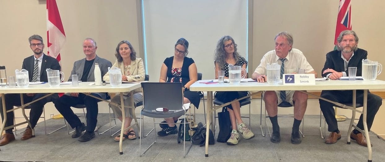 Perth-Wellington candidates discuss race, gender, vaccine mandates in Alma