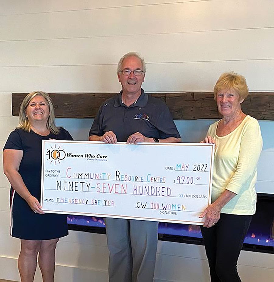 100 Women Who Care donate to Community Resource Centre