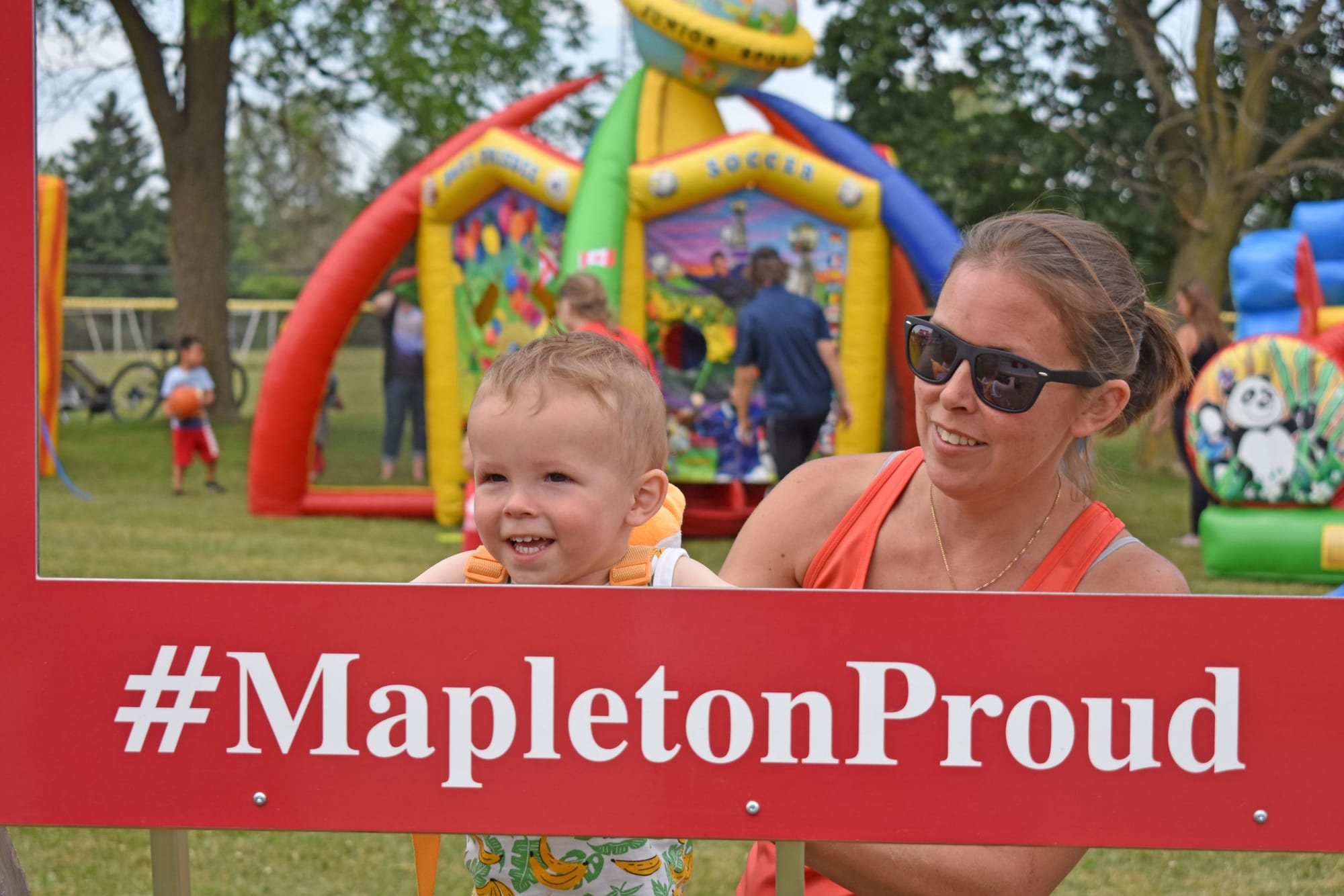 Canada Day festivities were held in Mapleton