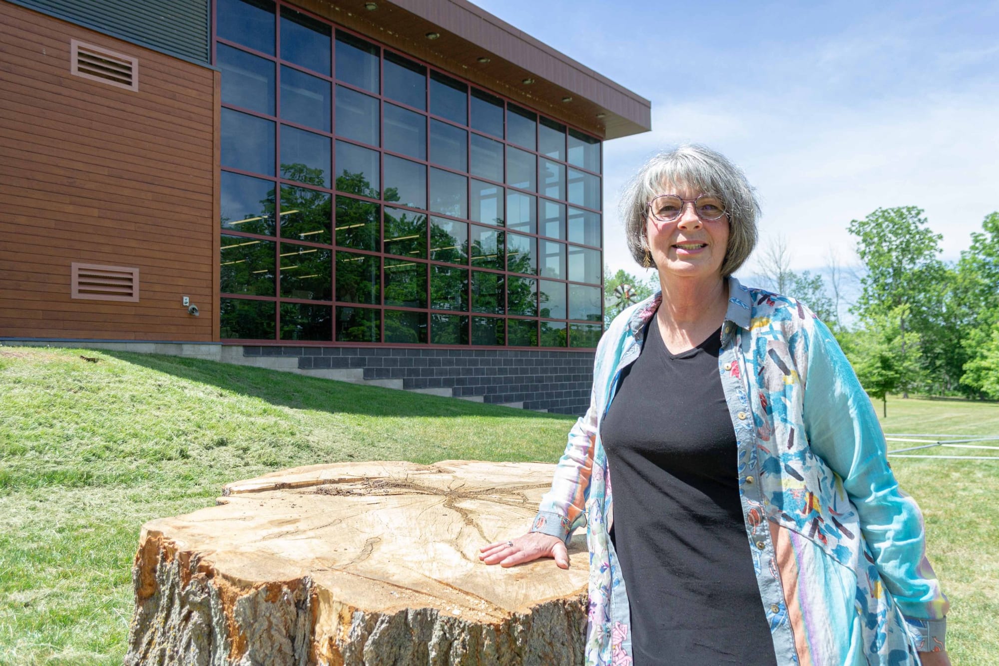 Local artist carving new life into fallen Hillsburgh tree