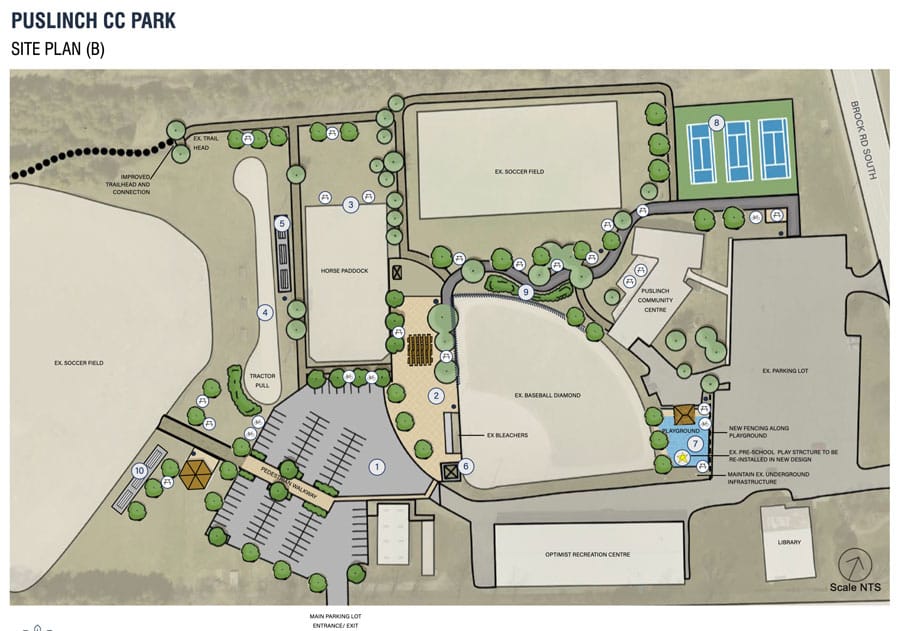 Council approves improvements to Boreham and Puslinch Community Centre parks