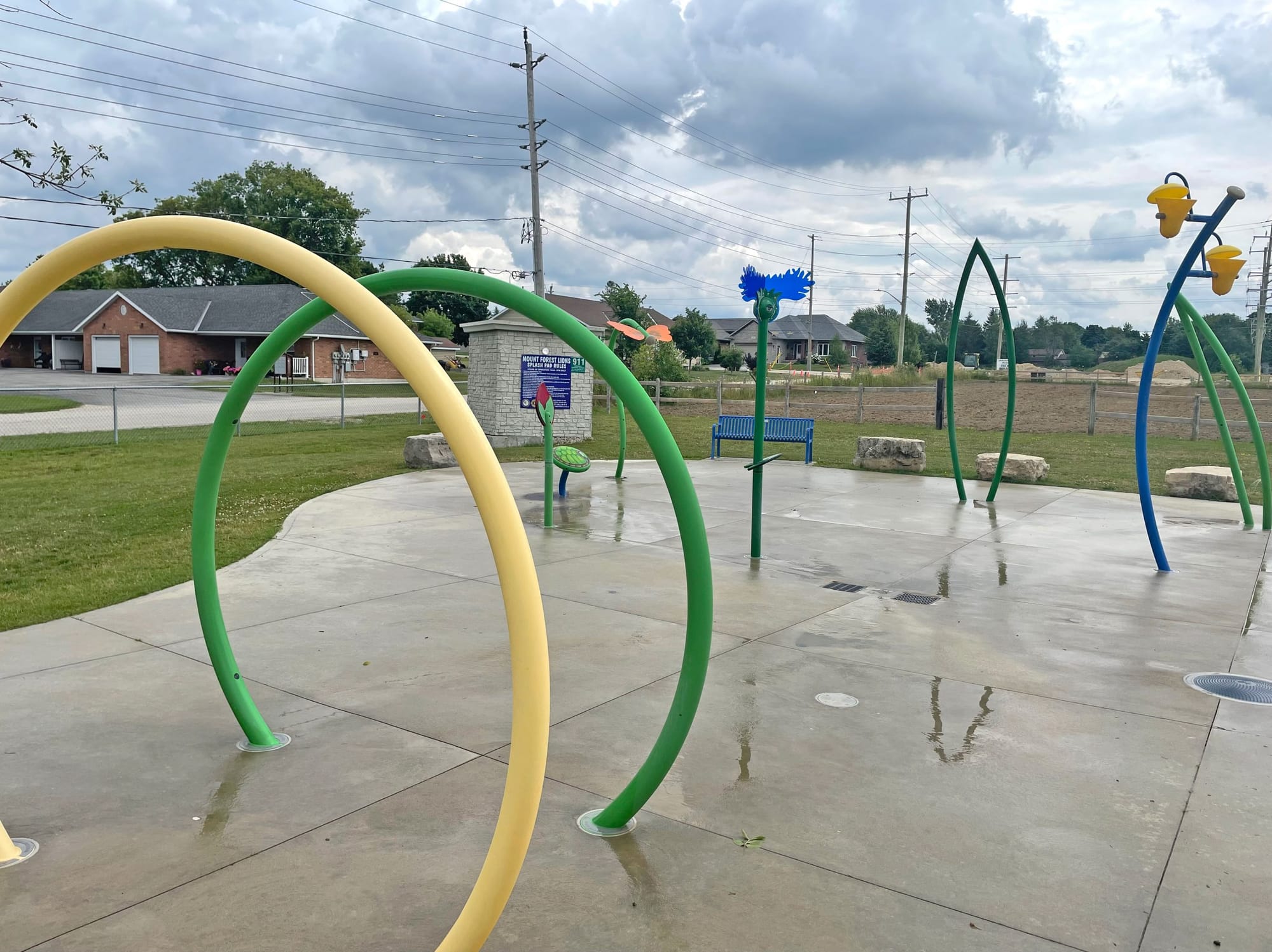 Mount Forest splash pad named after longtime Lions Club members