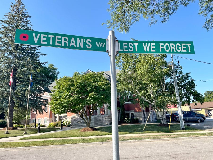 New Harriston streets to be named for veterans Gerry Bean, Harvey Thackeray