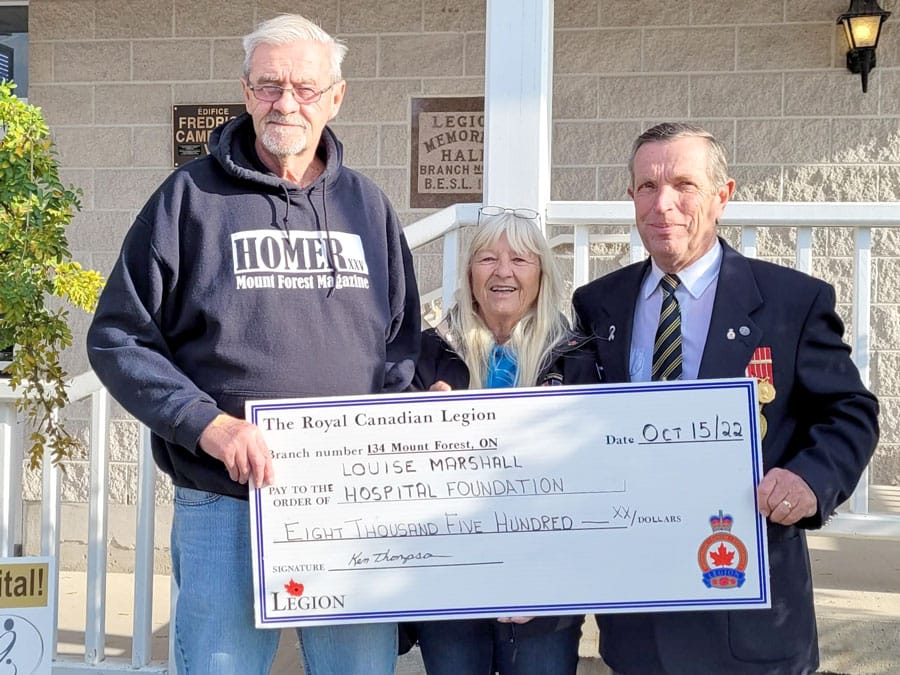 Donation supports CKNX Health Care Heroes Radiothon
