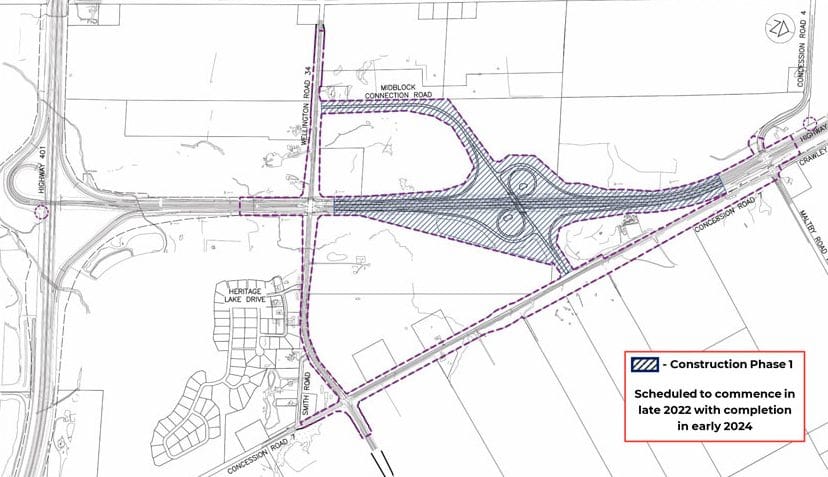 Construction begins on interchange on Highway 6/Hanlon Expressway