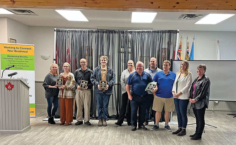 Mount Forest and District Chamber of Commerce honoured 2022 Excellence Award recipients