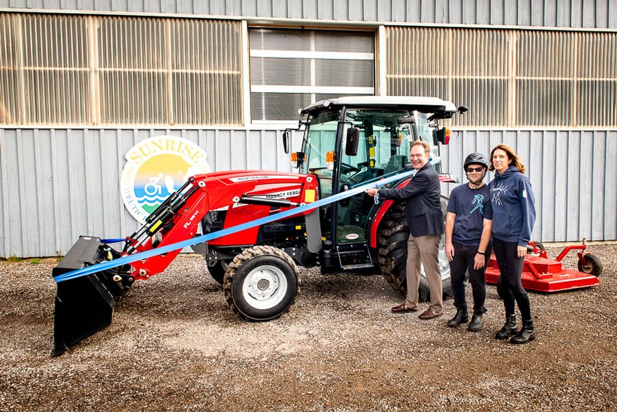 Sunrise receives $45,000 Trillium Foundation grant