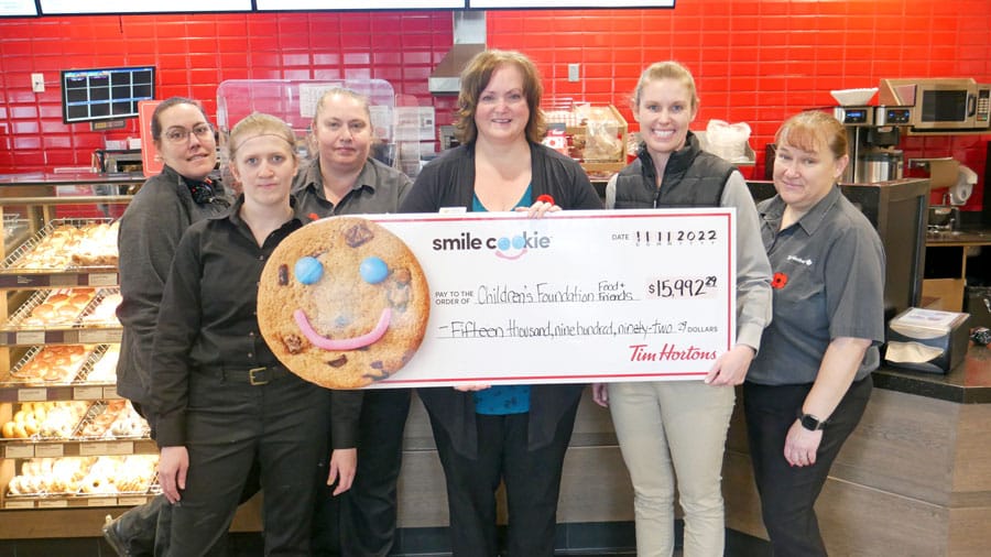 Smile Cookie campaign raised funds for Children's Foundation Food and Friends Program