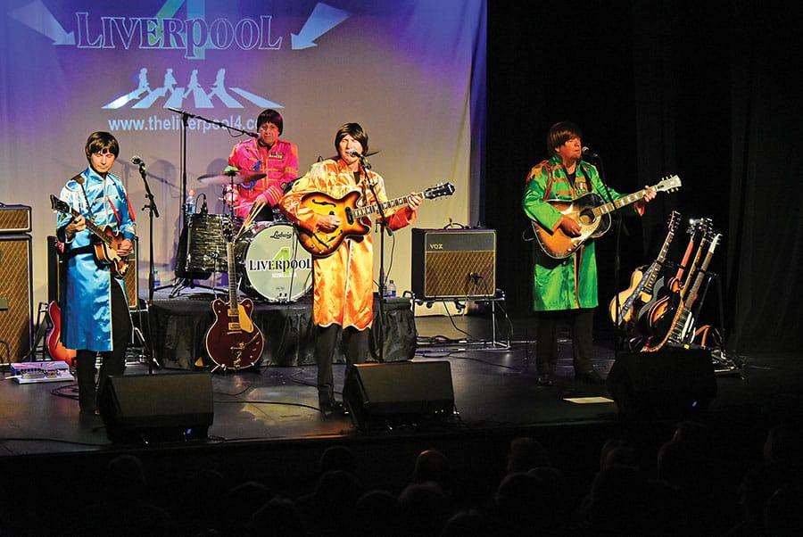 The Liverpool 4 took the stage in Fergus