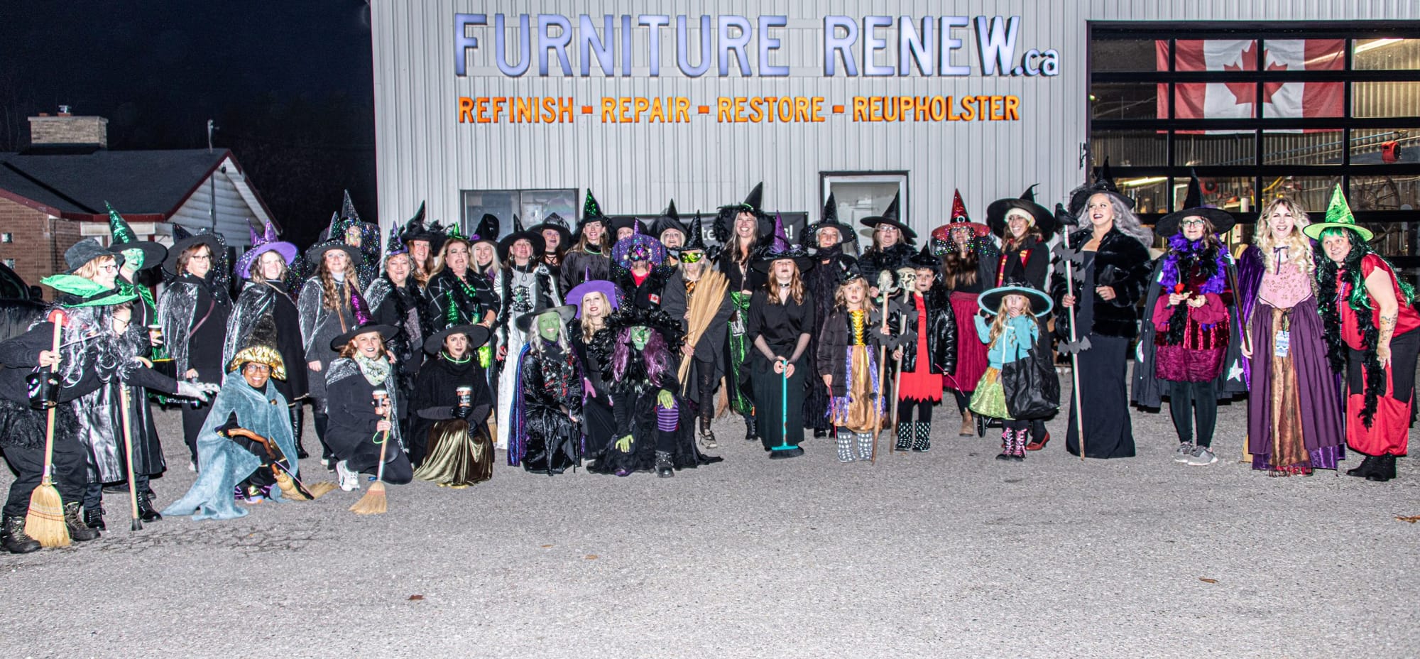 Erin's inaugural Witches Walk a fundraiser for East Wellington Community Services