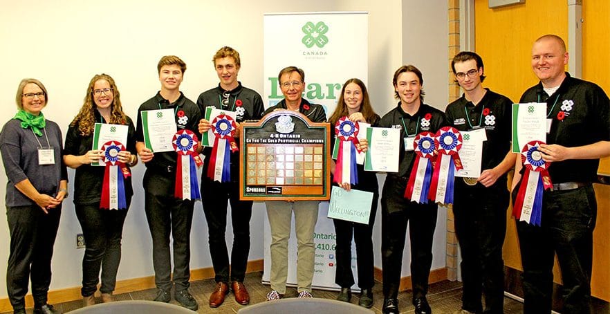 Wellington 4-H went for the gold – and brought it home