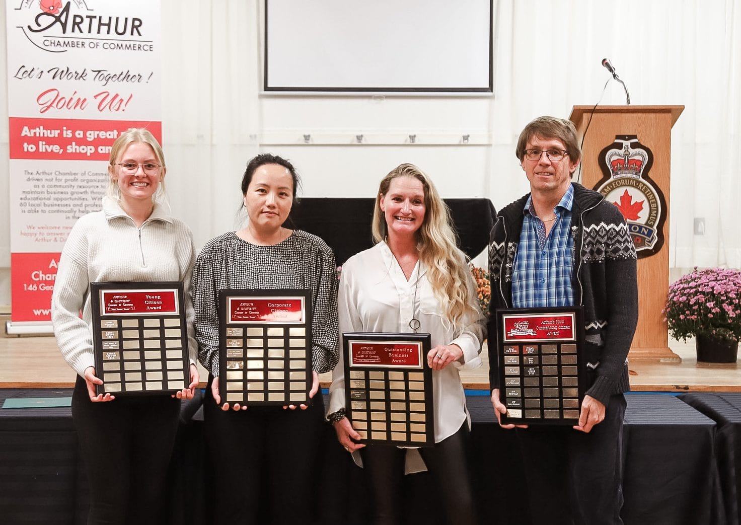 Jeff McKee, Emma Smyth receive second Arthur Chamber Citizen of Year awards