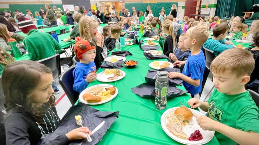 Ponsonby school holds ‘Panther Feast’