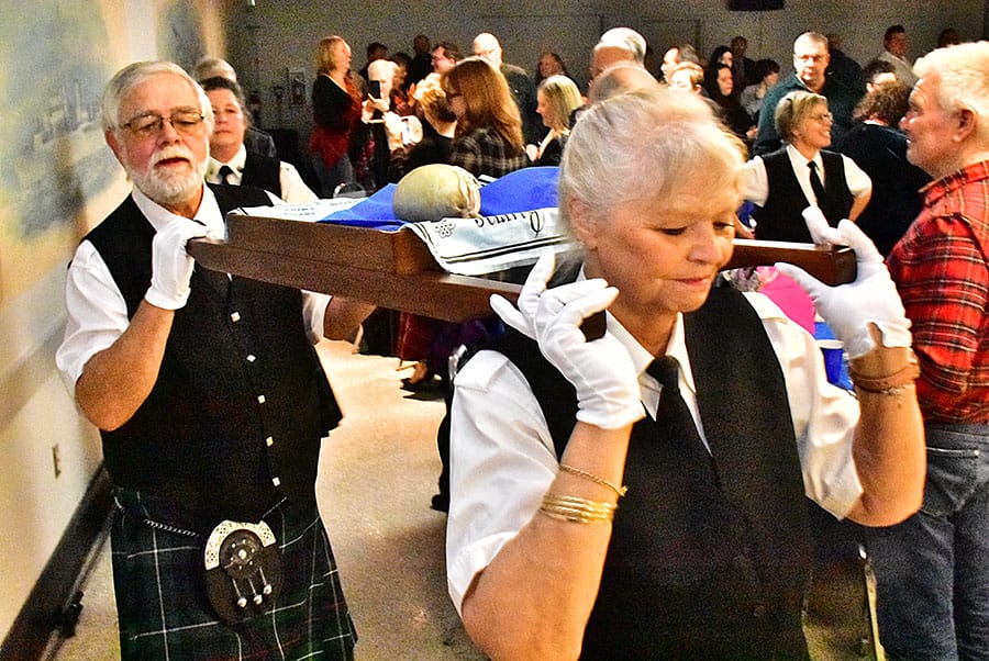 Fergus Legion hosts Robbie Burns Night