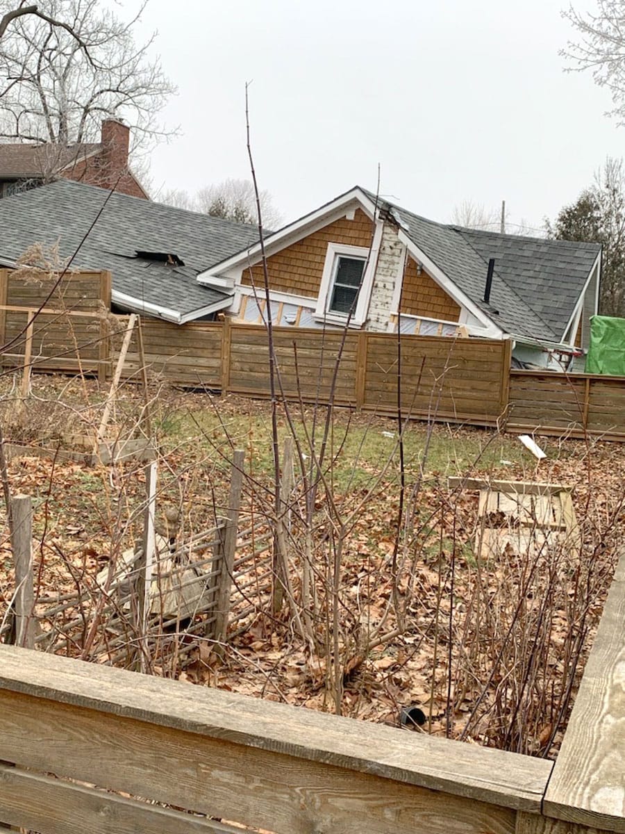 Home collapses amid construction