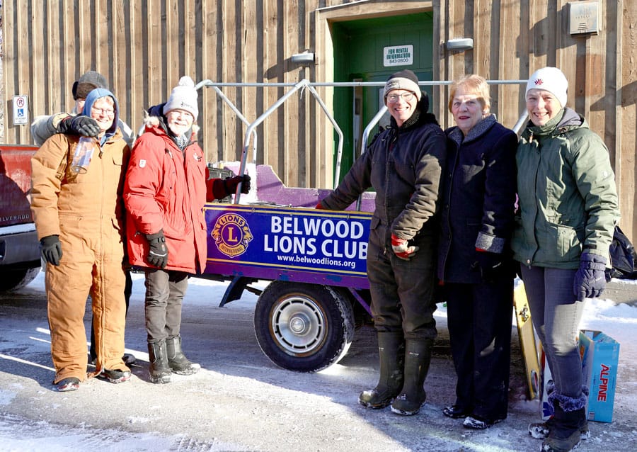 Belwood Lions Club held annual bottle drive in support of Groves