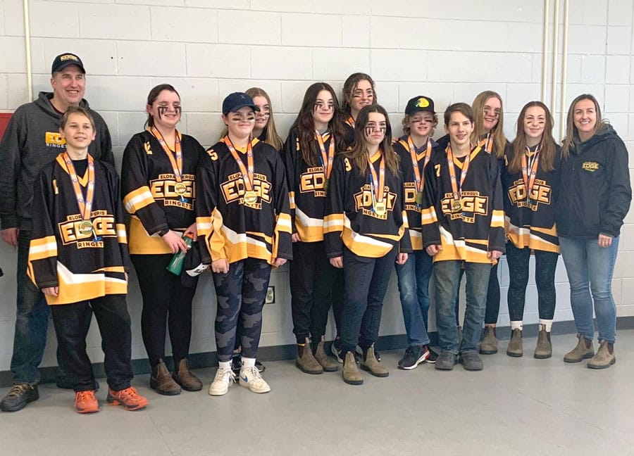 Edge win ringette tournament