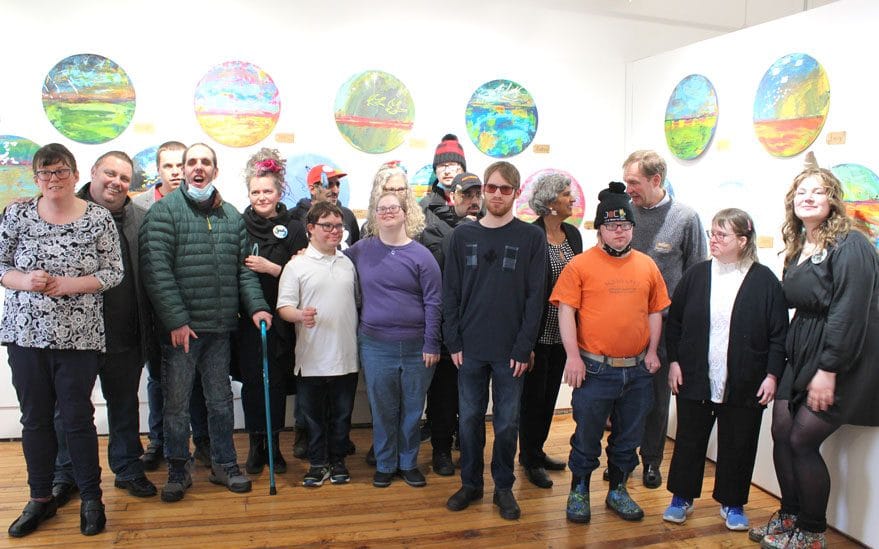 Over 100 people attended artists’ reception for 'Soar' at Elora Centre for the Arts