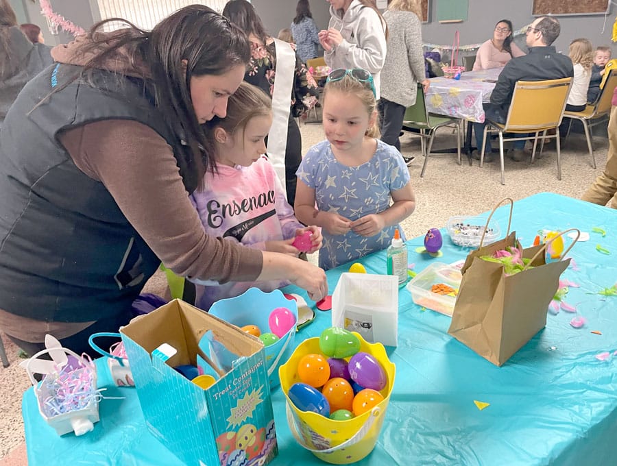 Easter Egg Scramble at Legion