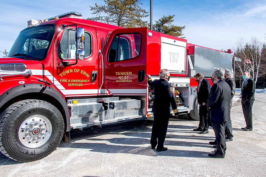 Replacement of town fire truck comes in over budget