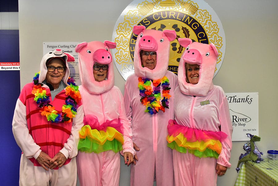 Mayhem at Fergus Curling Club