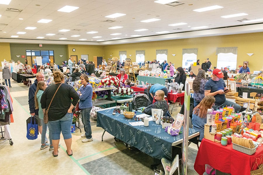‘It’s only going to get better’: spring craft market makes  for popular Mount Forest event under Lions Club leadership