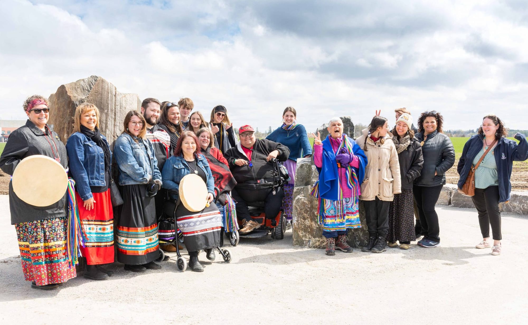 Indigenous Gathering Circle opens with ceremony and tree planting
