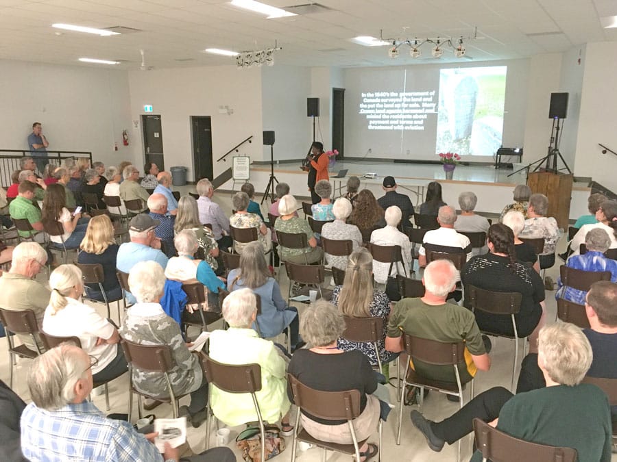 Mapleton Historical society draws full house  for presentation on local Black history