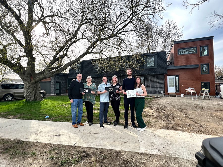 Multi-generation family finds housing solutions right at home