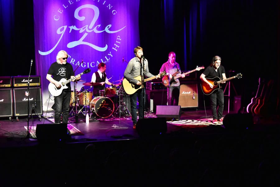 Grace2Band raises funds for the Downie Wenjack Foundation with Tragically Hip show