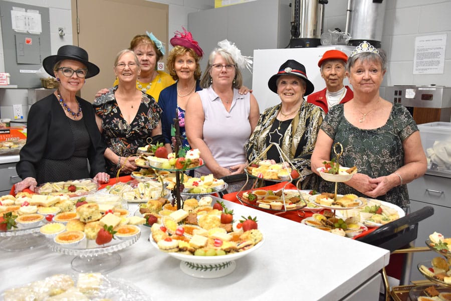 Pine Meadows Retirement Community honours the coronation of King Charles with a high tea